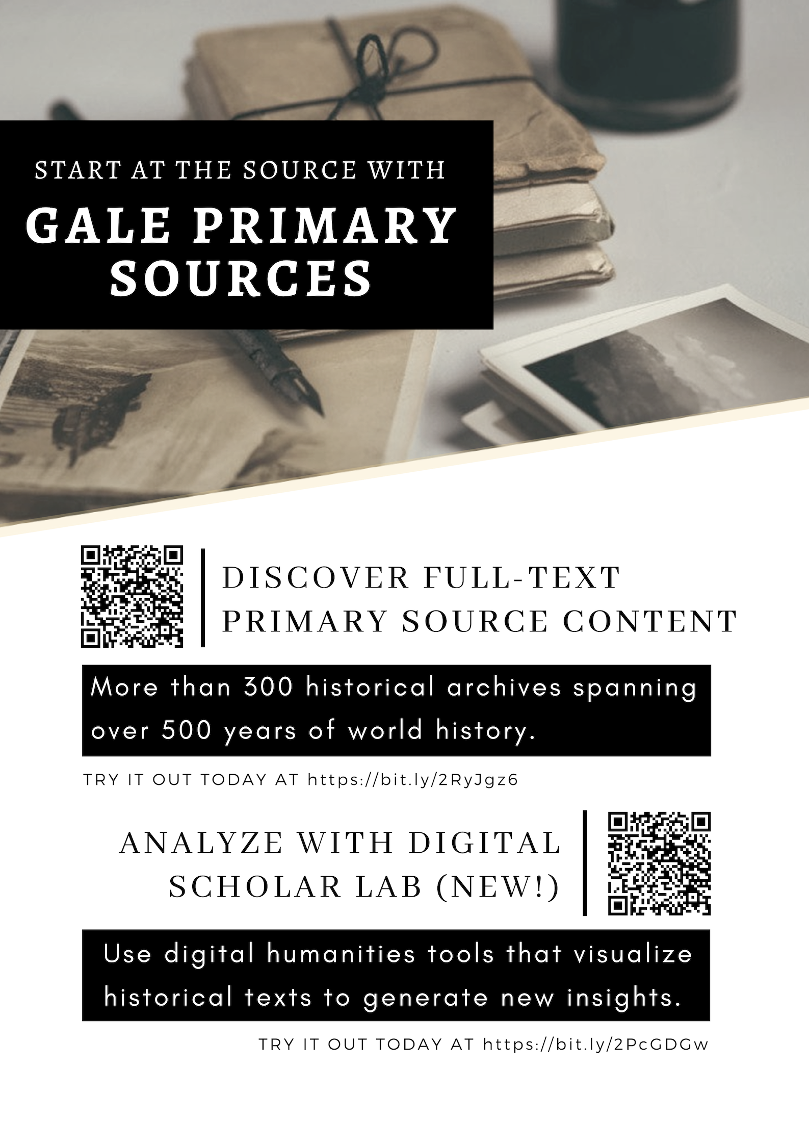 Gale Primary Sources is now available at NIE Library