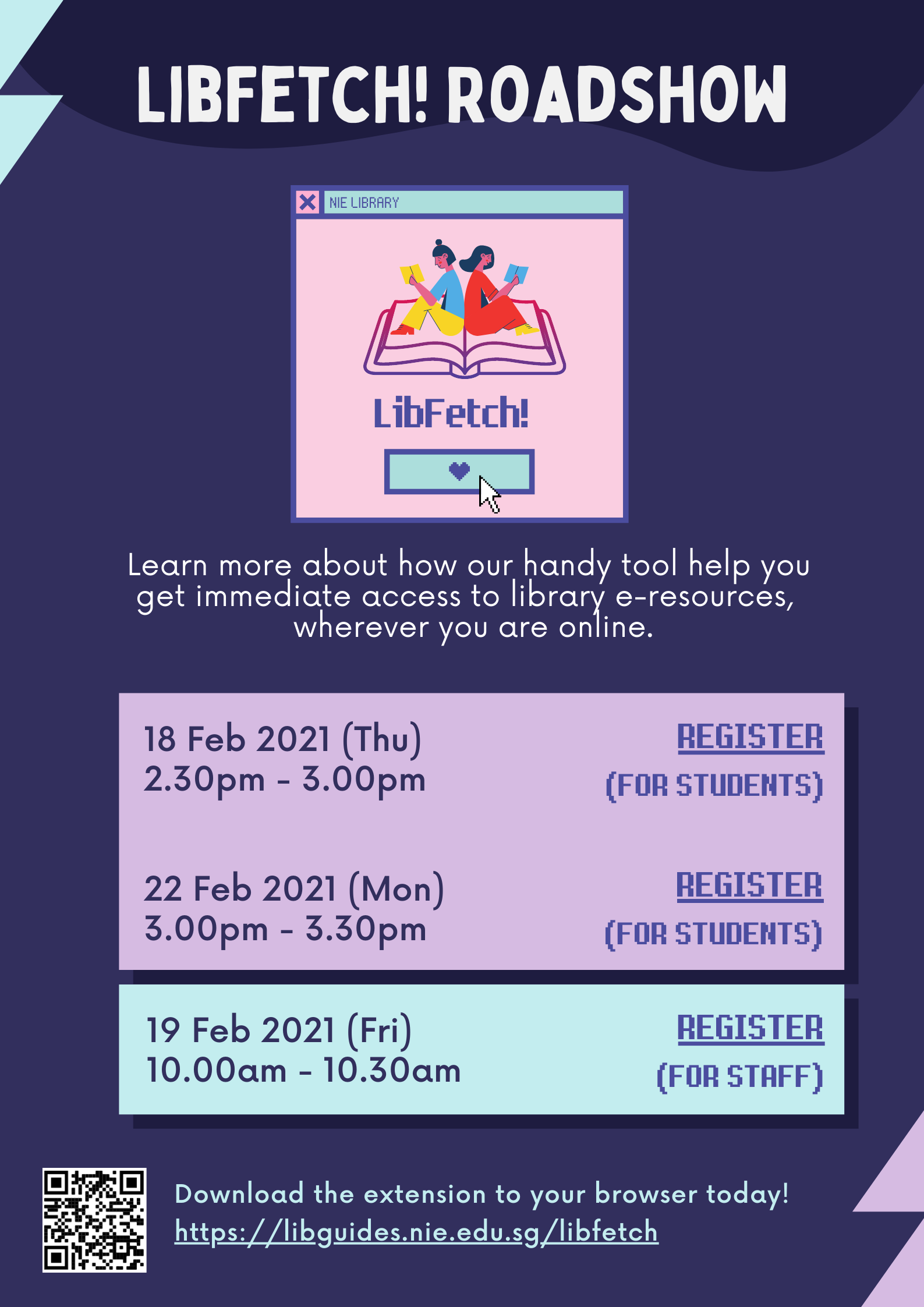 LibFetch! Roadshow