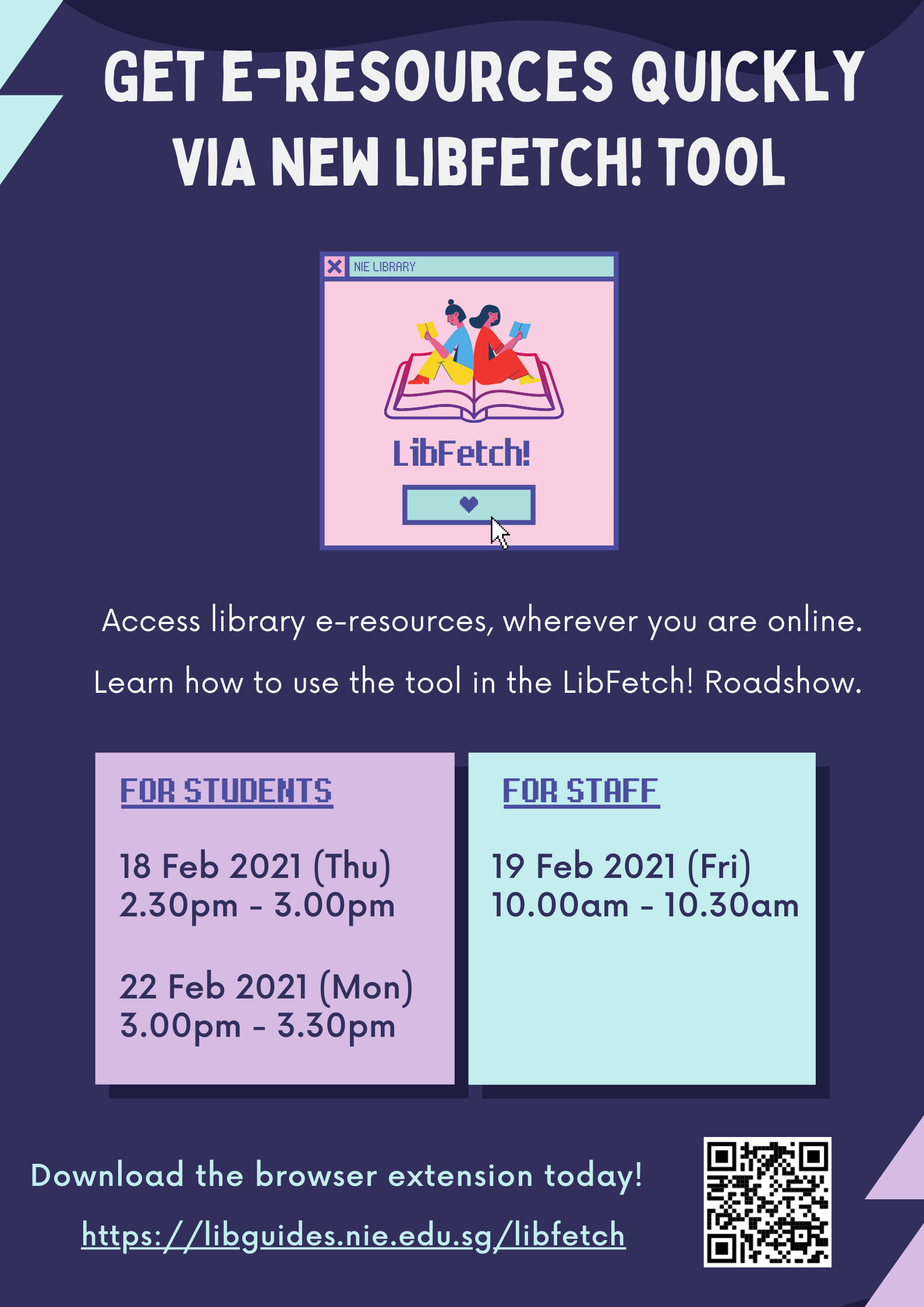 LibFetch! Roadshow