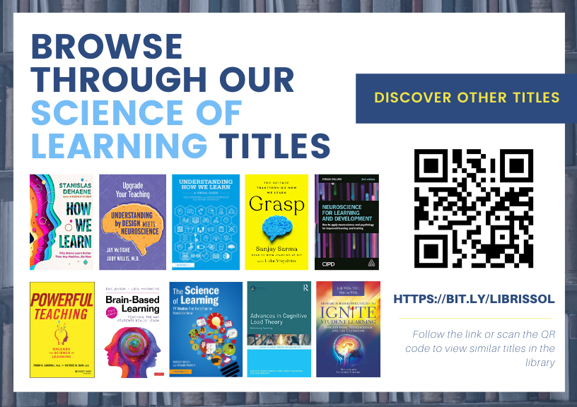 Browse Through Our Science of Learning Book Titles.